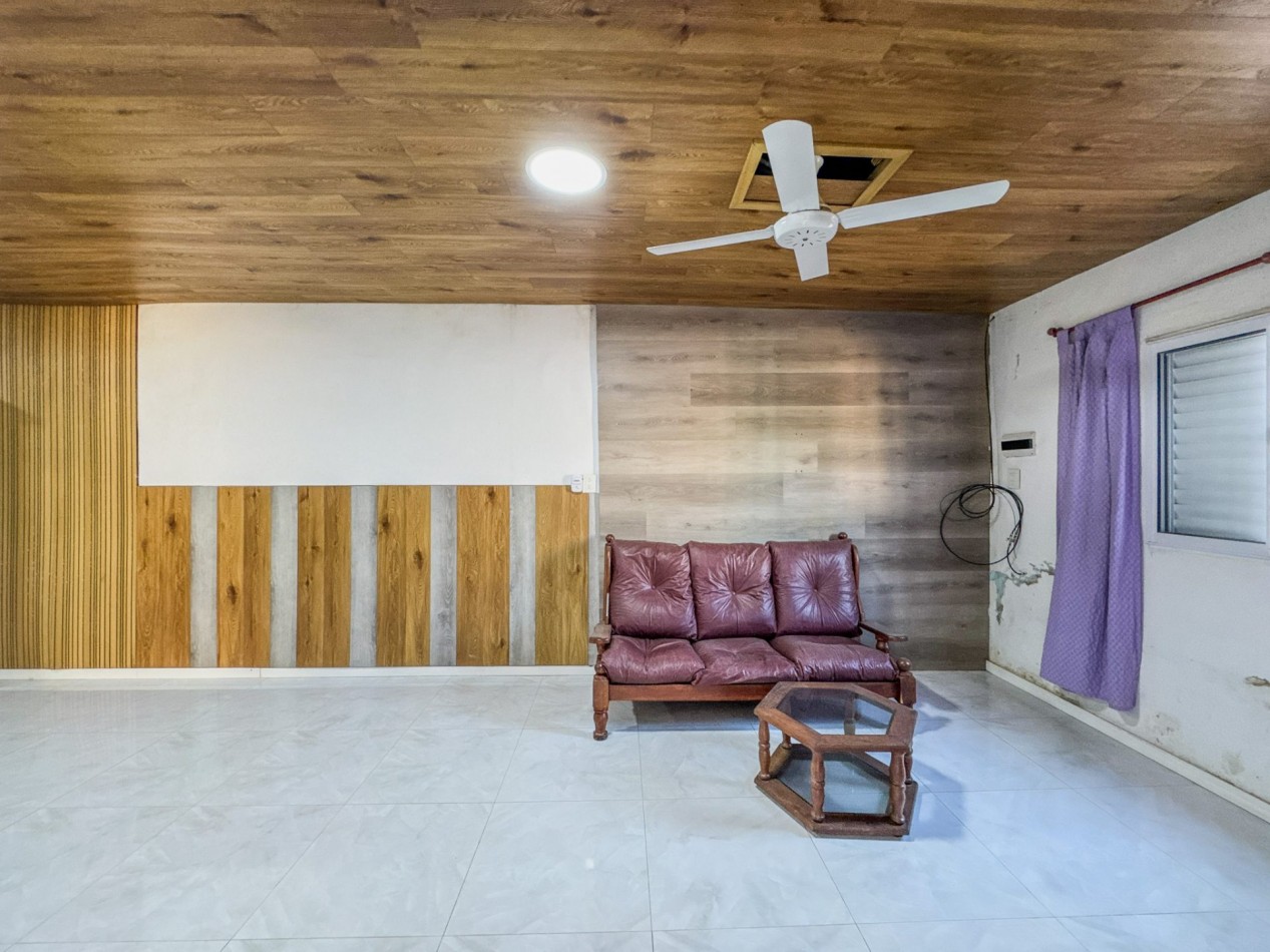 Casa reformada con pileta y parrilla a estrenar — ideal primera vivienda