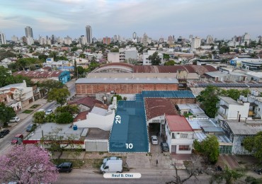 Terreno de 522 m² con galpon a 70 m de Av. 25 de Mayo